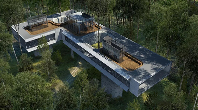 PS快速制作鸟瞰效果图图文教程