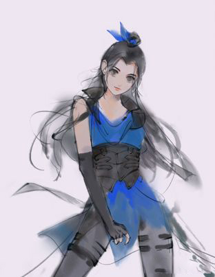 游戏原画古风角色设计图文教程