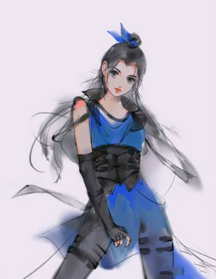 游戏原画古风角色设计图文教程