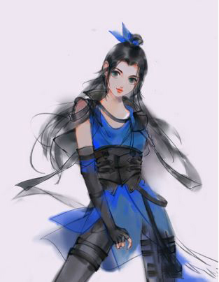 游戏原画古风角色设计图文教程