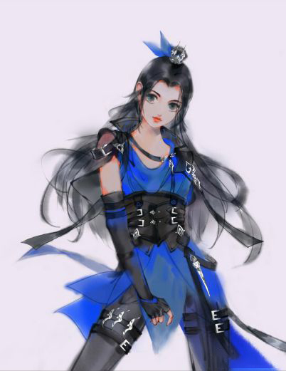 游戏原画古风角色设计图文教程