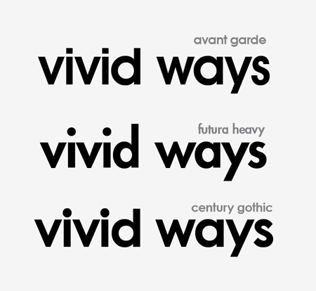 Vivid Ways的Logo设计过程概述