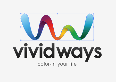 Vivid Ways的Logo设计过程概述