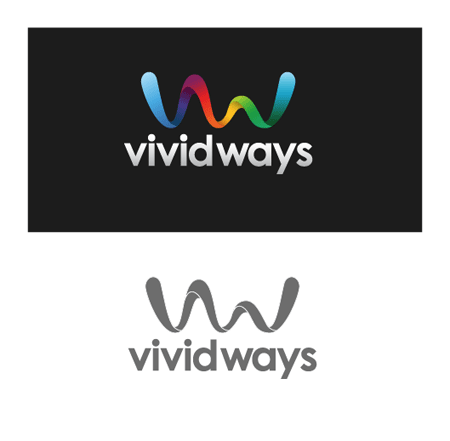 Vivid Ways的Logo设计过程概述
