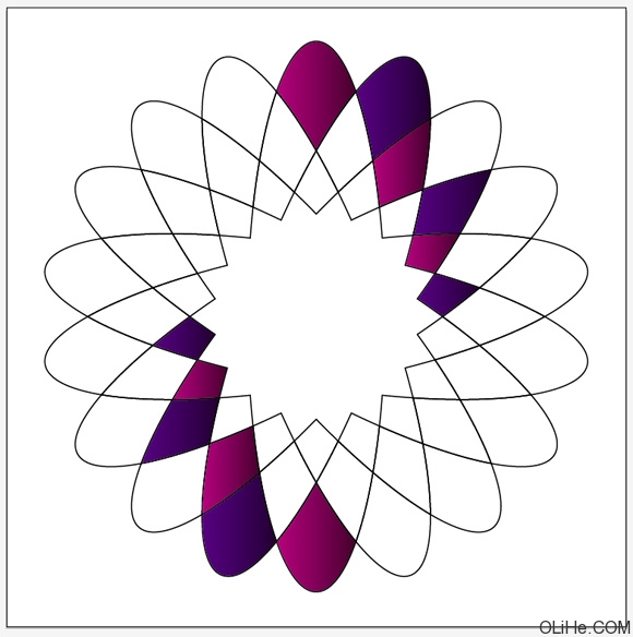 Illustrator打造激情绽放的花Logo