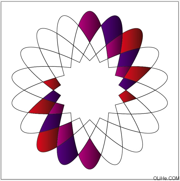 Illustrator打造激情绽放的花Logo