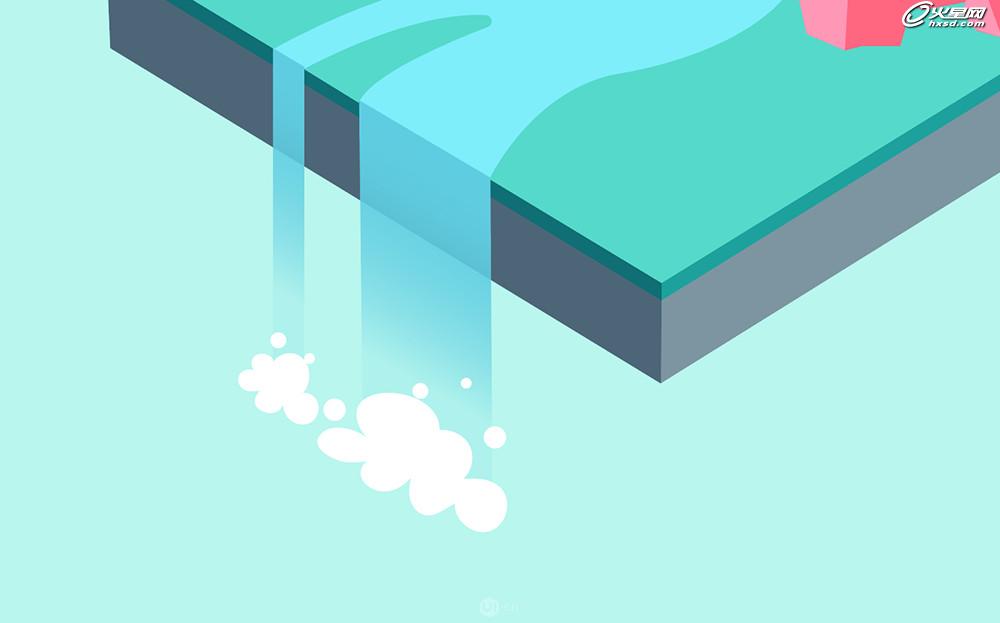 【原创】悬浮森林！AI绘制3D矢量风格插画