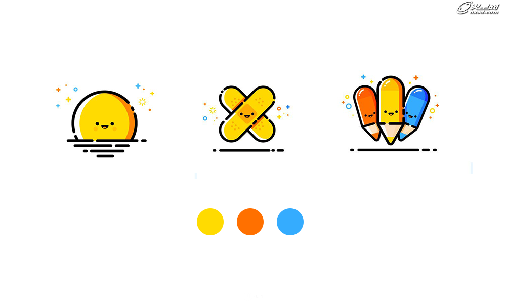 【原创】圆润可爱MBEstyle! 教你绘制MBE风格图标