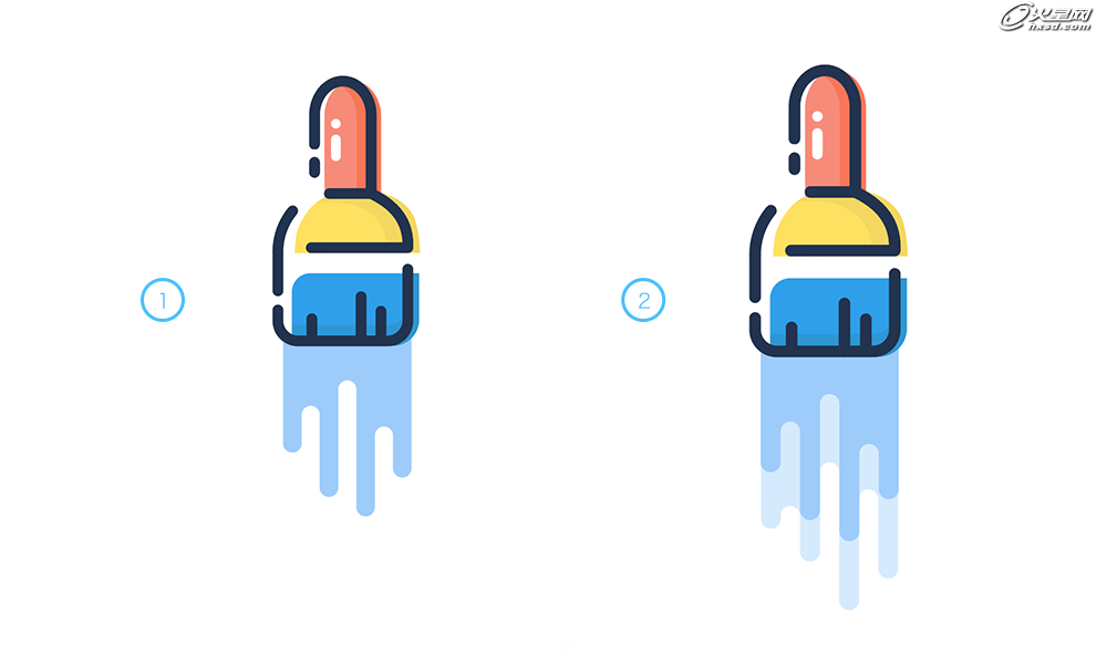 【原创】圆润可爱MBEstyle! 教你绘制MBE风格图标