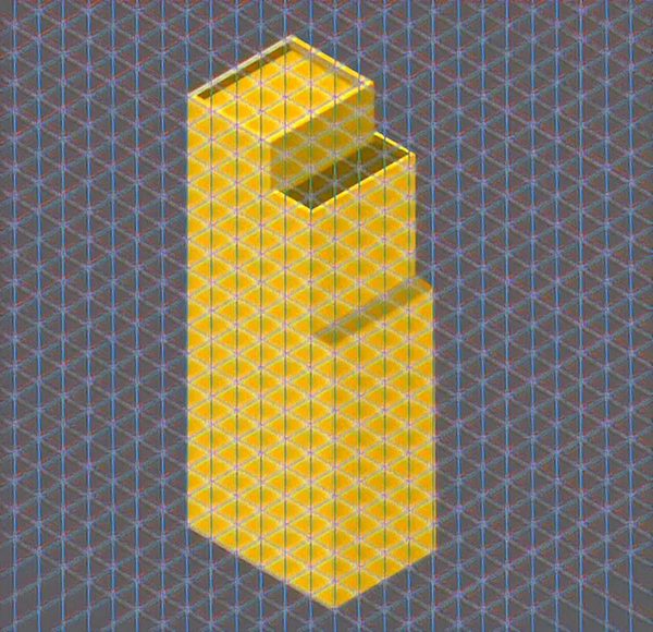 2.5D插画海报制作教程！三分钟掌握建筑渐变插画海报