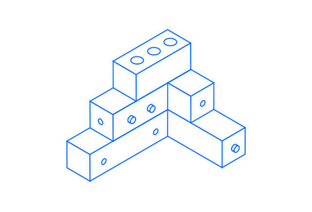 线体扁平风格宣传海报制作