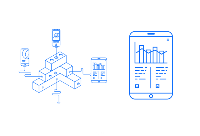 线体扁平风格宣传海报制作