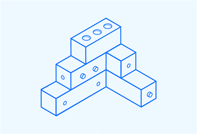 线体扁平风格宣传海报制作