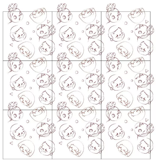 手把手教你设计多变的四方连续图案