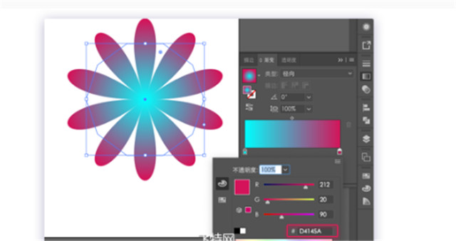AI绘画教程:混合功能制作艺术立体图案