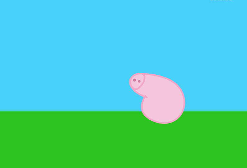 佩奇插画：用AI绘制卡通风格的小猪佩奇