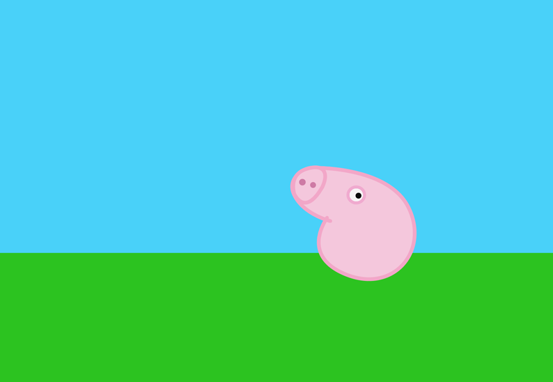 佩奇插画：用AI绘制卡通风格的小猪佩奇