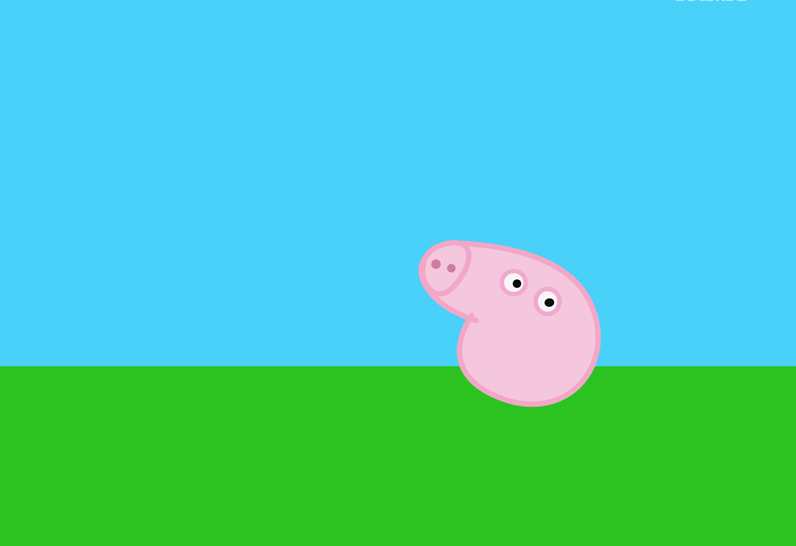 佩奇插画：用AI绘制卡通风格的小猪佩奇