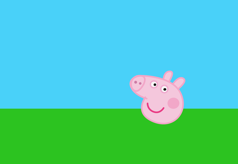 佩奇插画：用AI绘制卡通风格的小猪佩奇