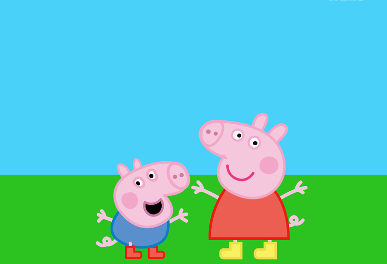 佩奇插画：用AI绘制卡通风格的小猪佩奇