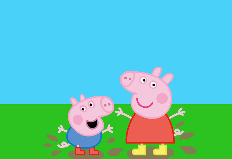 佩奇插画：用AI绘制卡通风格的小猪佩奇