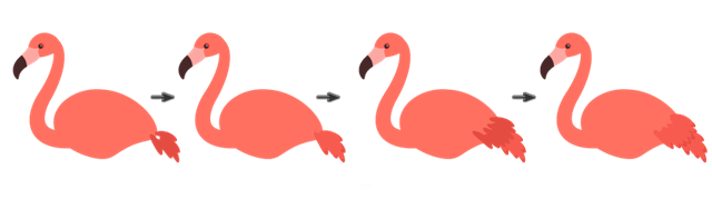 AI插画教程：火烈鸟的制作解析