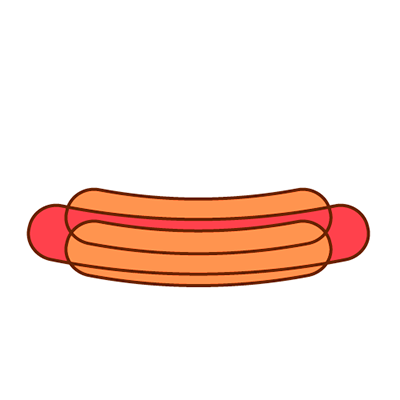 AI绘制卡通风格啤酒和热狗图标教程