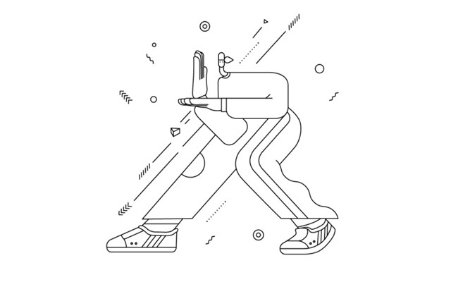 AI绘制扁平夸张风格人物插画教程
