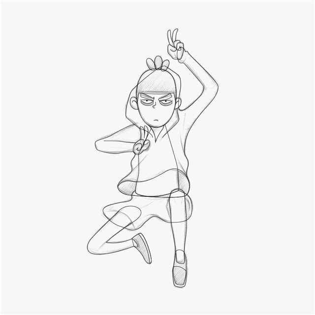 贱贱的刺客矢量插画绘制教程