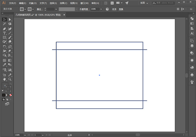AI教程之轻松玩转几何拼接网页首图