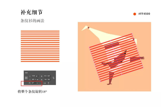 AI+PS温暖元气鼠插画图文教程解析