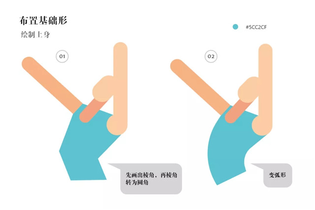 多层次光影扁平风sexy girl插画图文教程