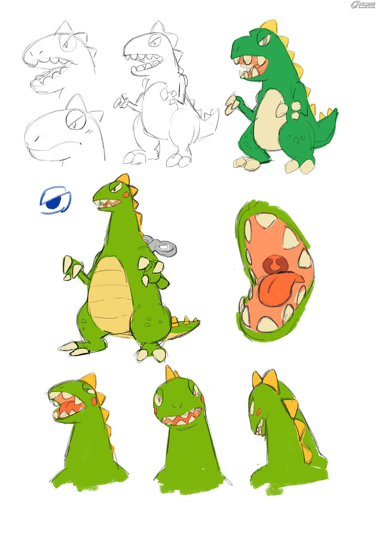 图片[6]-2017毕设动画短片 《小渡的怪兽书包》制作解析-伊丞小站（YLIMHS.COM）