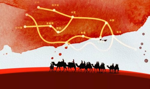 实操解码:如何用AE制作“一带一路”线路图-伊丞小站(YLIMHS.COM)